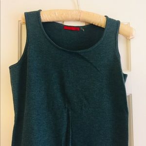 Teal RED Valentino shell, Med.